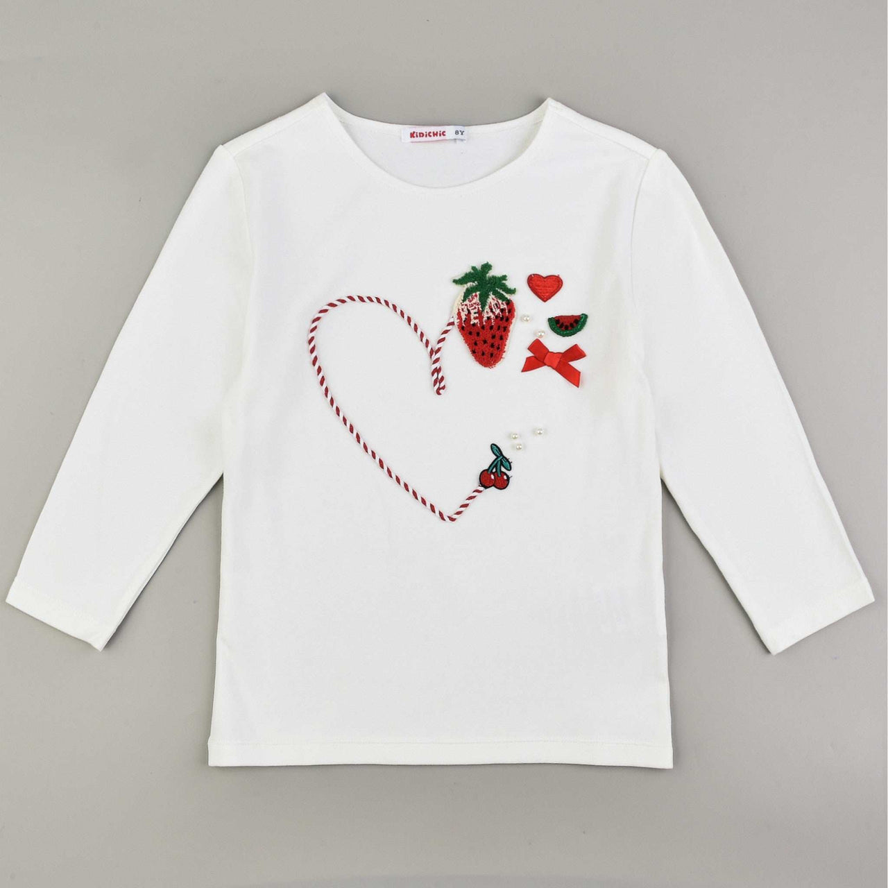 Girls Patch Shirt - Kidichic