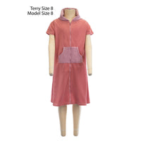 Girls Short Terry Robe - Kidichic