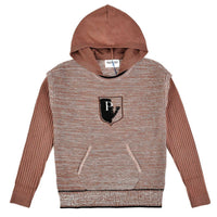 Girls Snow Hoodie Sweatshirt - Kidichic