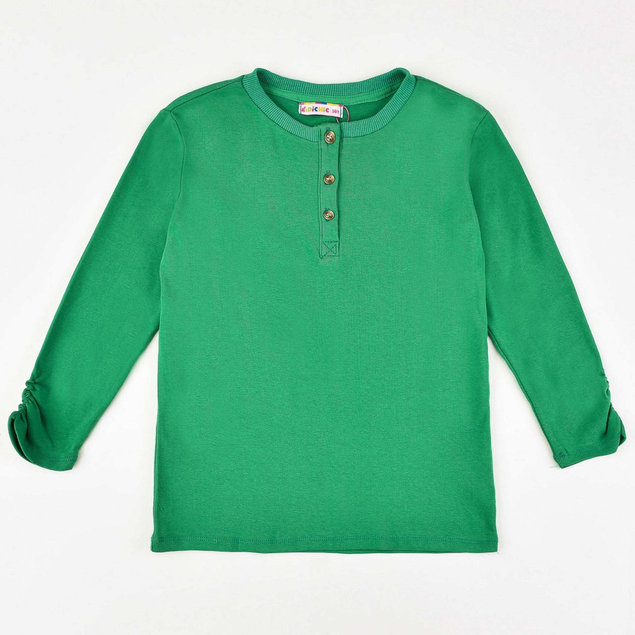 Girls Summer Button Top - Kidichic