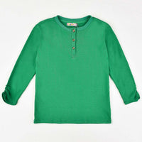 Girls Summer Button Top - Kidichic