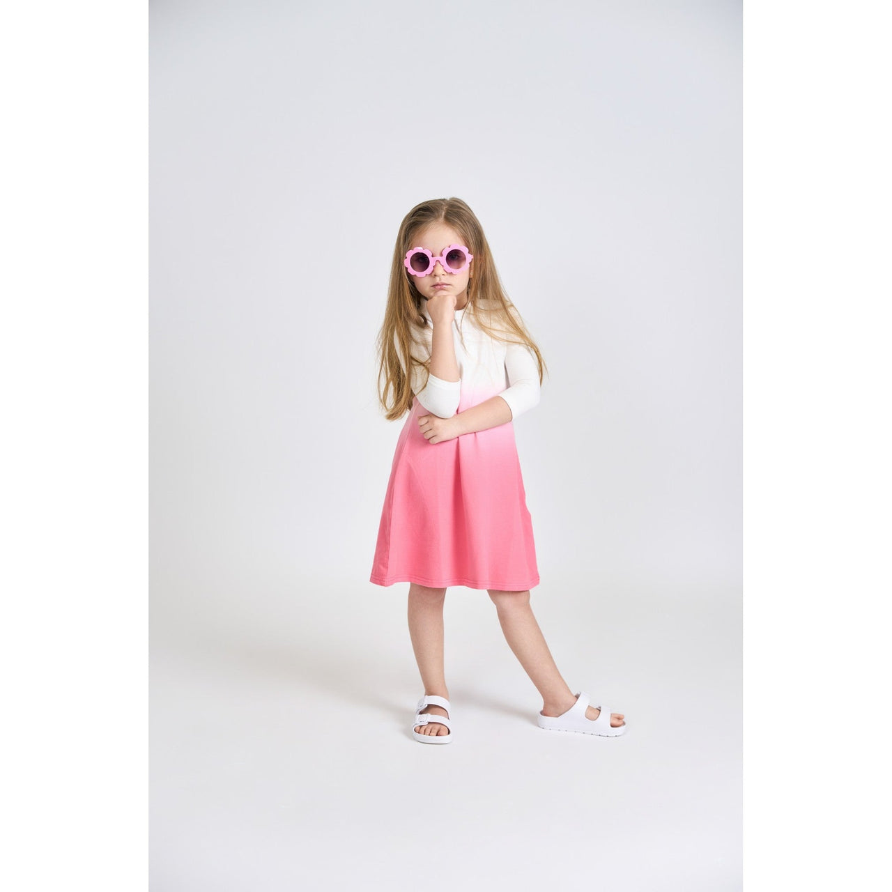 Girls Summer Dye Dress - Kidichic