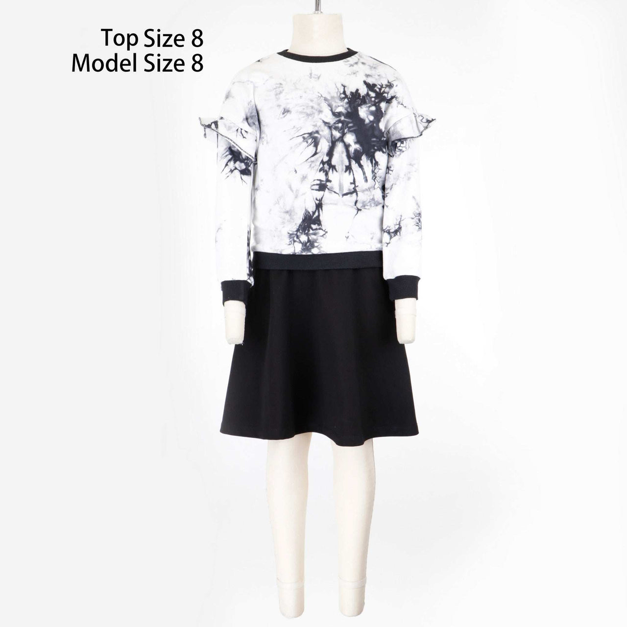 Girls Tie Dye Sweatshirt - Kidichic