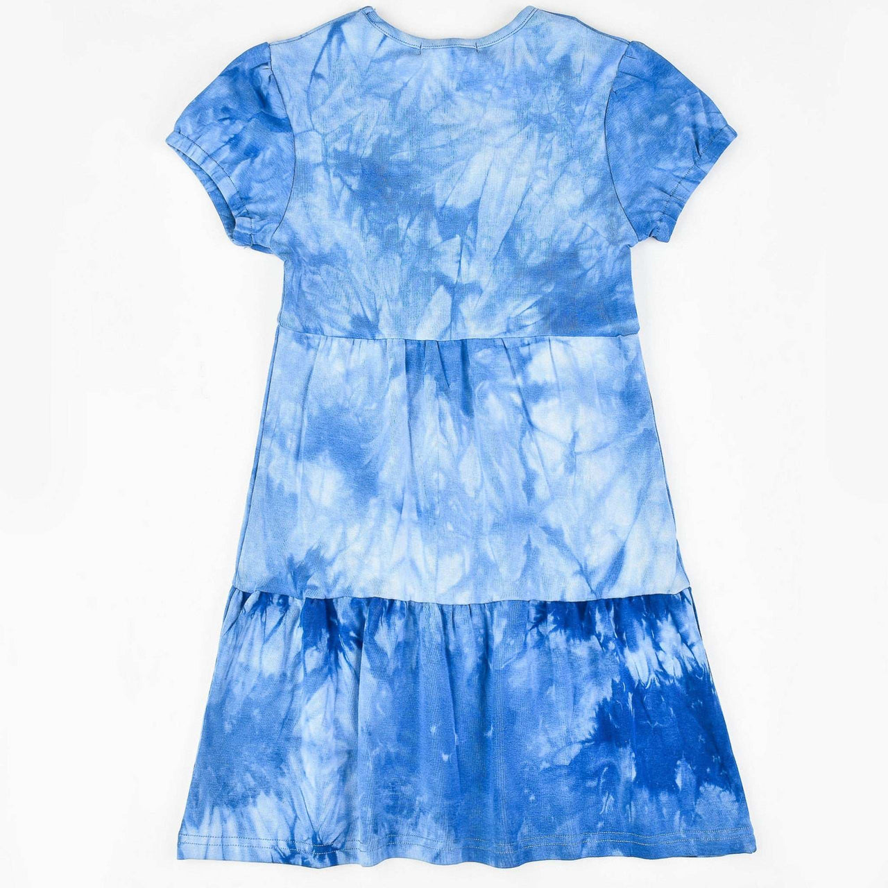 Girls Tie Dye Tiered Dress - Kidichic