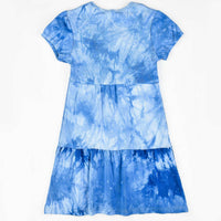 Girls Tie Dye Tiered Dress - Kidichic