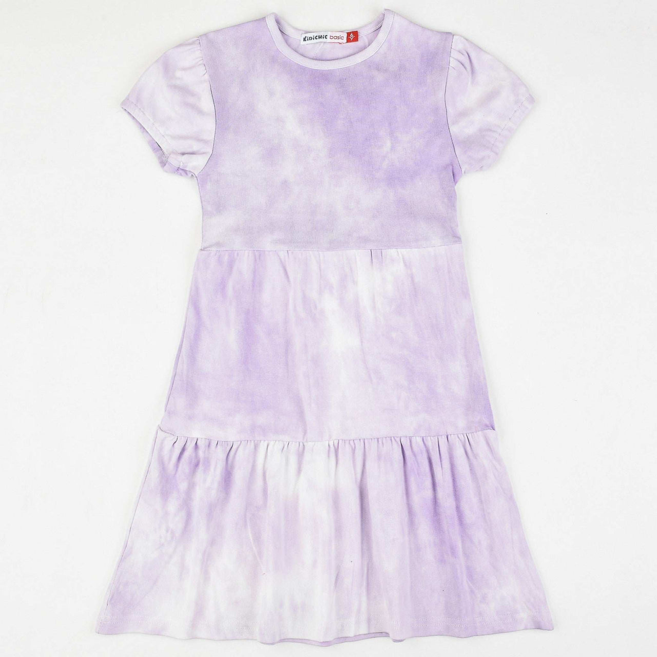 Girls Tie Dye Tiered Dress - Kidichic