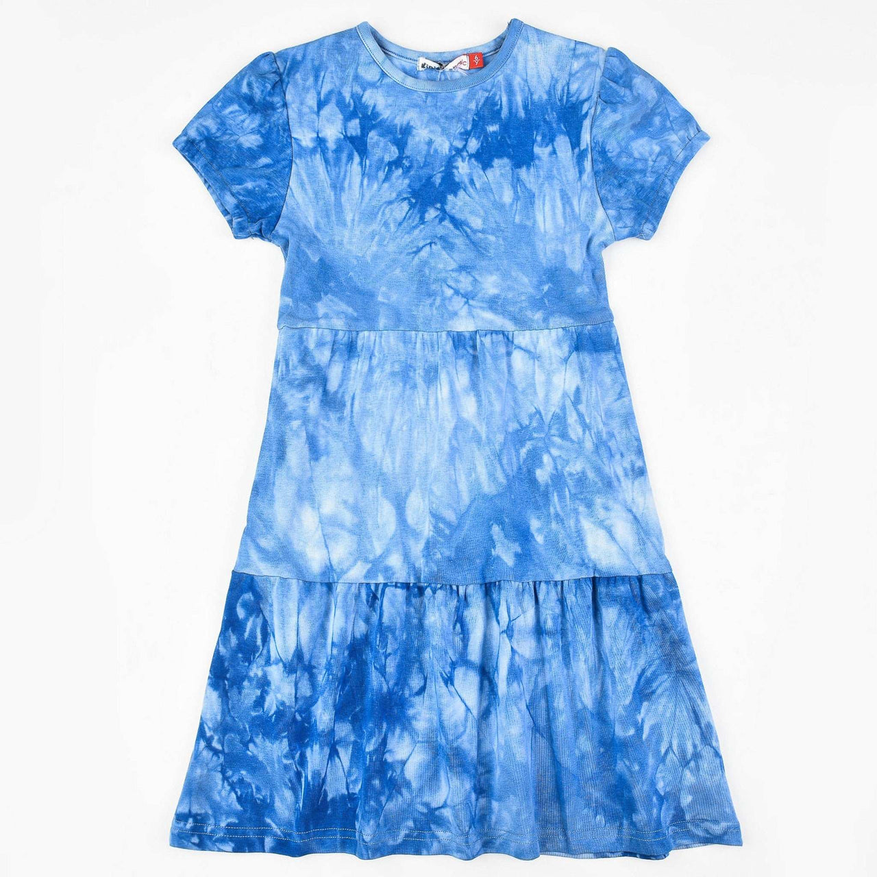 Girls Tie Dye Tiered Dress - Kidichic