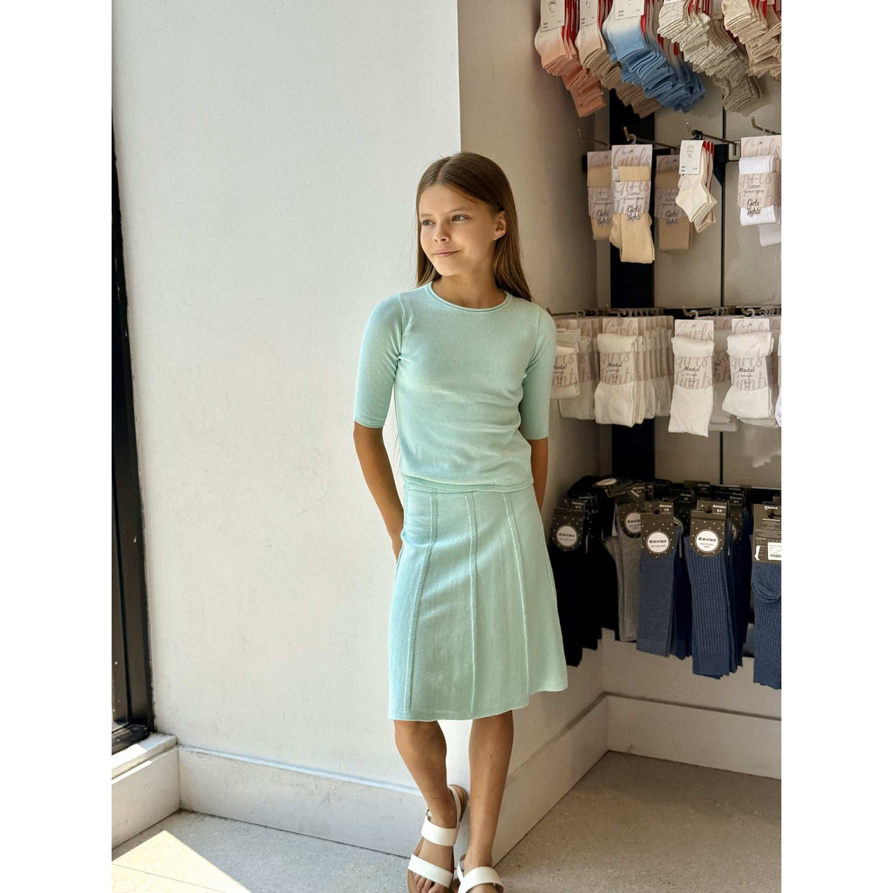 Hadas Basic Knit Skirt - Kidichic