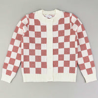 Hadas Box Check Cardigan - Kidichic