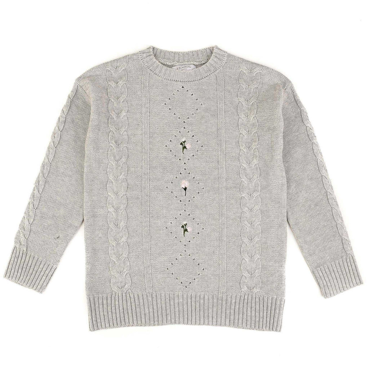 Hadas Braid Embroidery Sweater - Kidichic