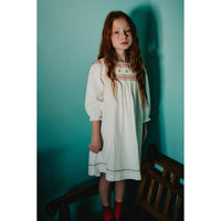 Hadas Daisy Embroidery Dress - Kidichic