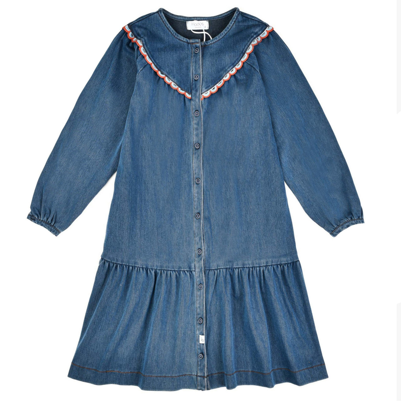 Hadas Denim Dress - Kidichic