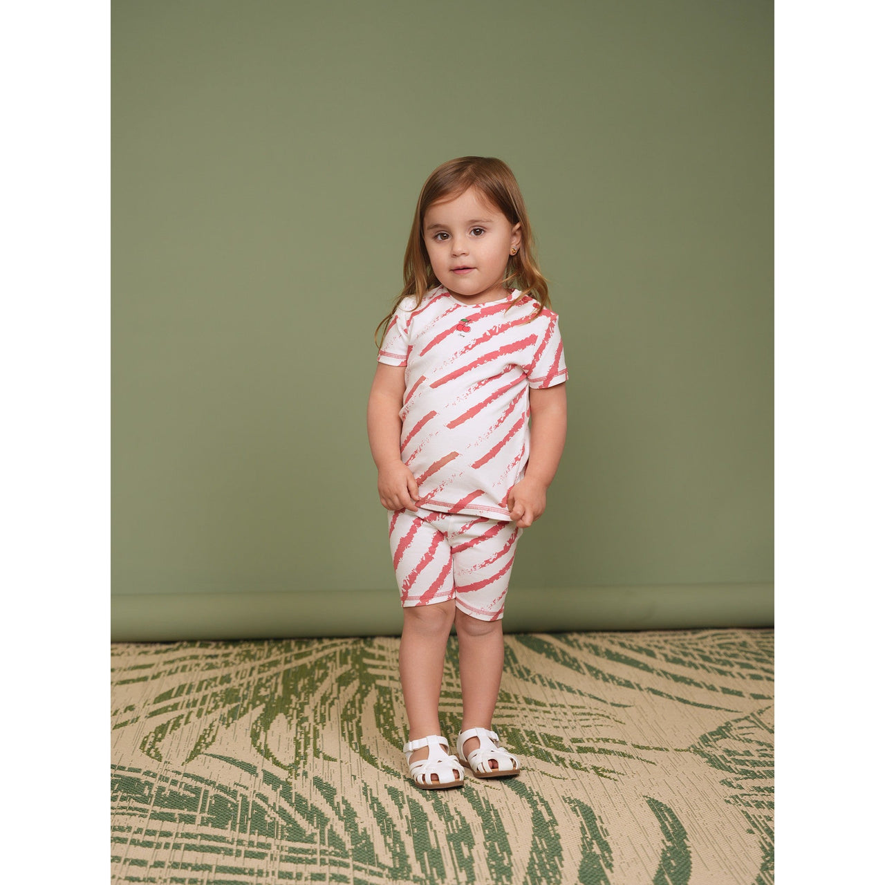 Hadas Diagonal Striped Baby Tee - Kidichic