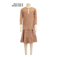 Hadas Floral Rib Top - Kidichic