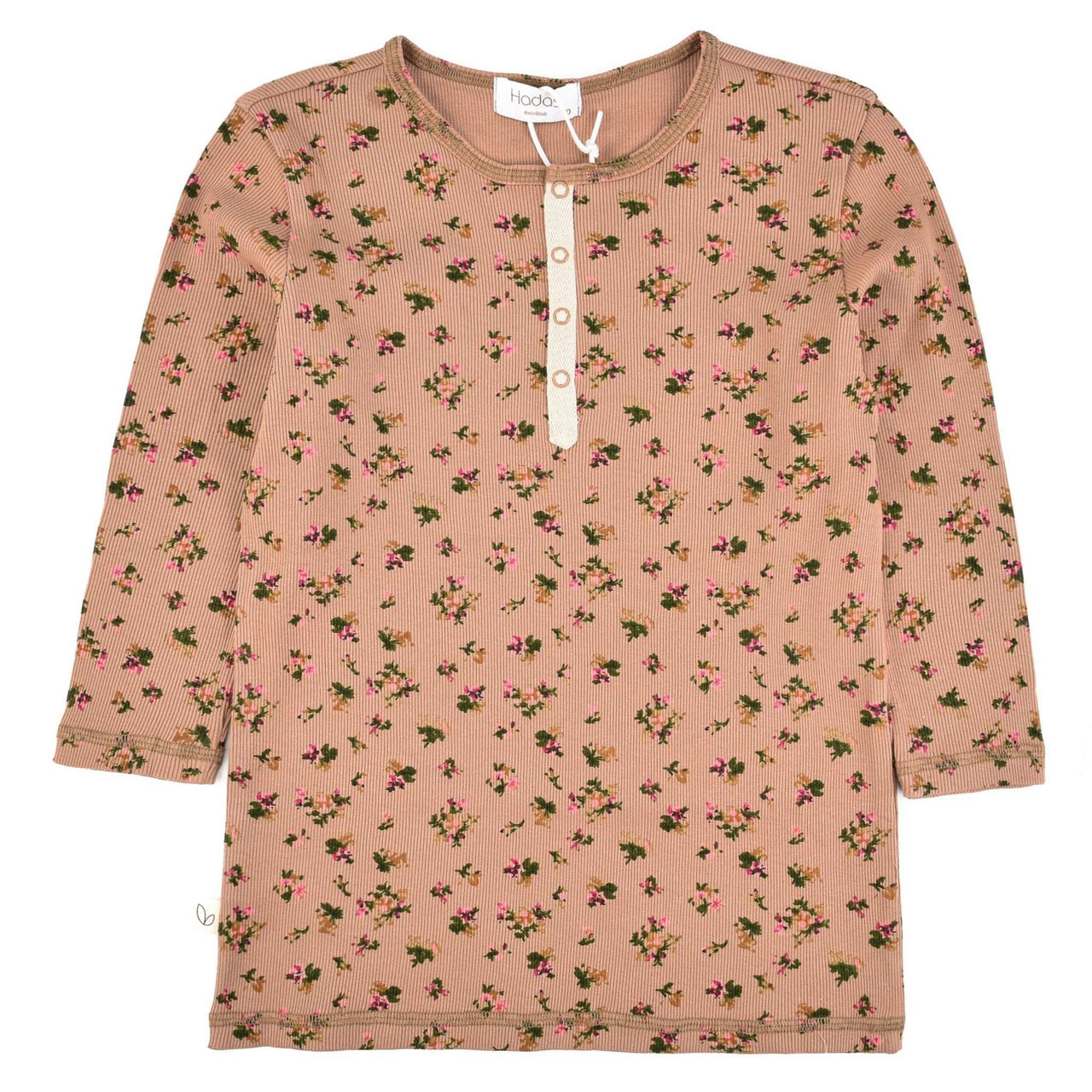 Hadas Floral Rib Top - Kidichic