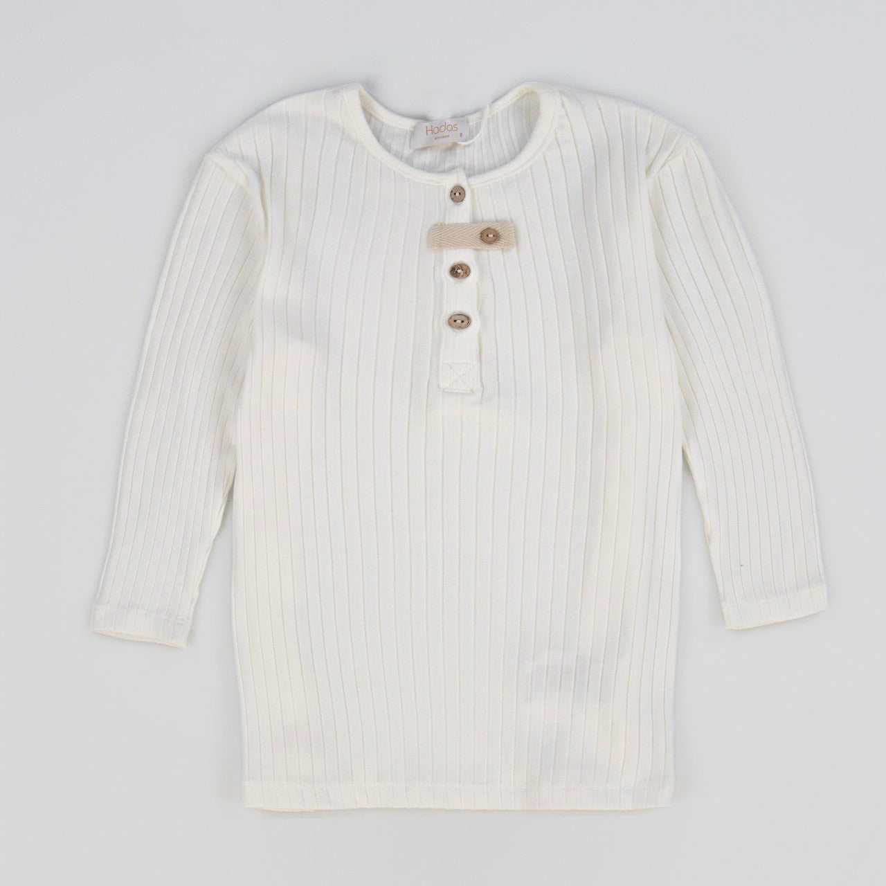 Hadas Girls Wide Rib 3/4 Henley - Kidichic