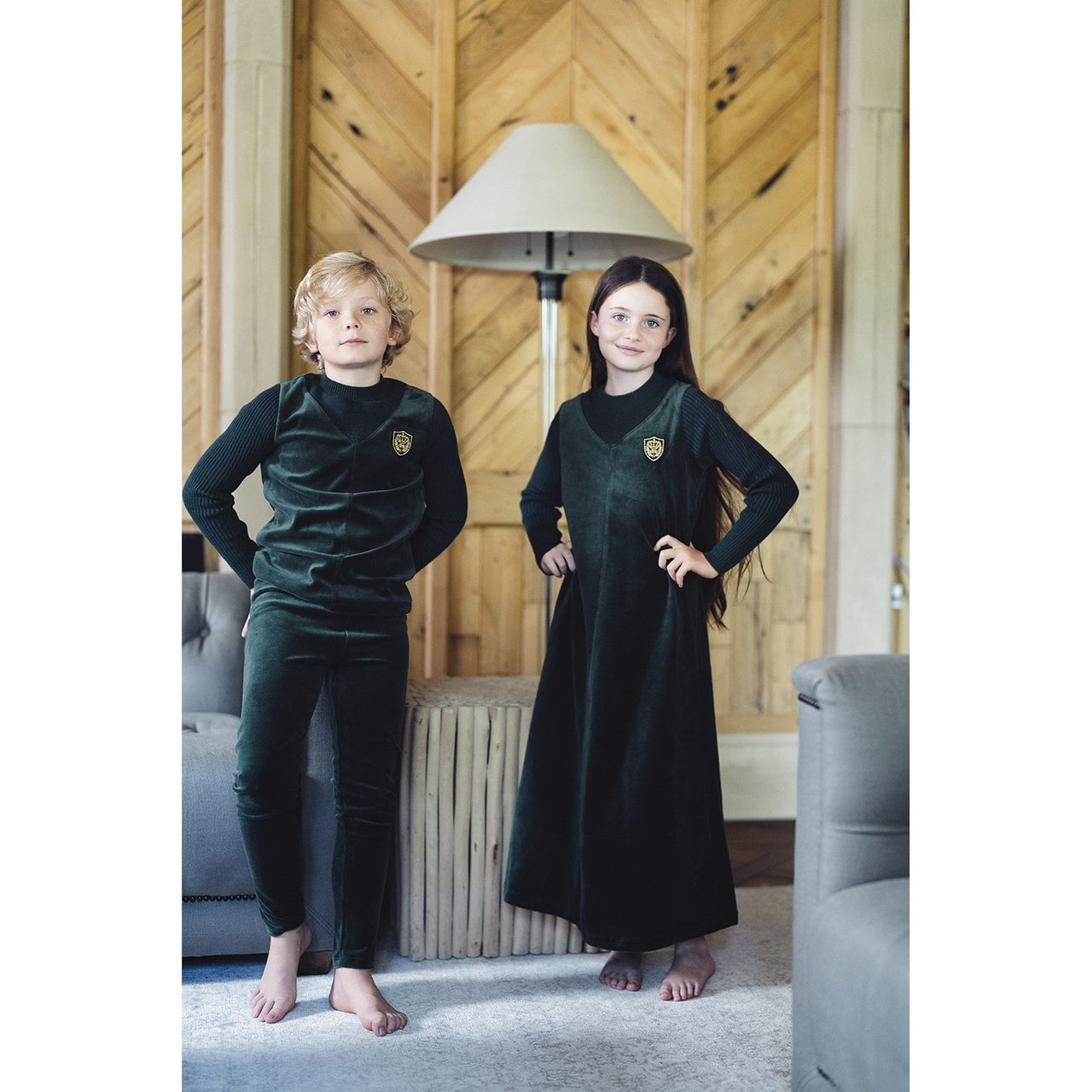 Hadas Knitted Velvet Robe - Kidichic