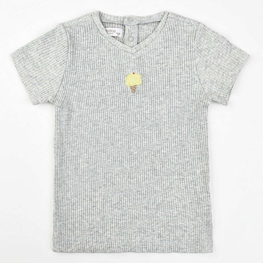Hadas Rib Baby Tee - Kidichic