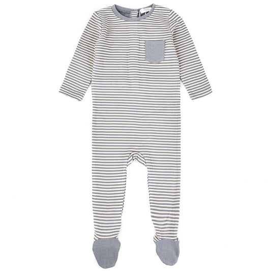 Hadas Stripe PJ Footie - Kidichic