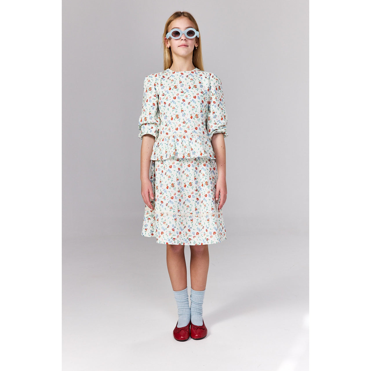 Hadas Lace and Cotton Top