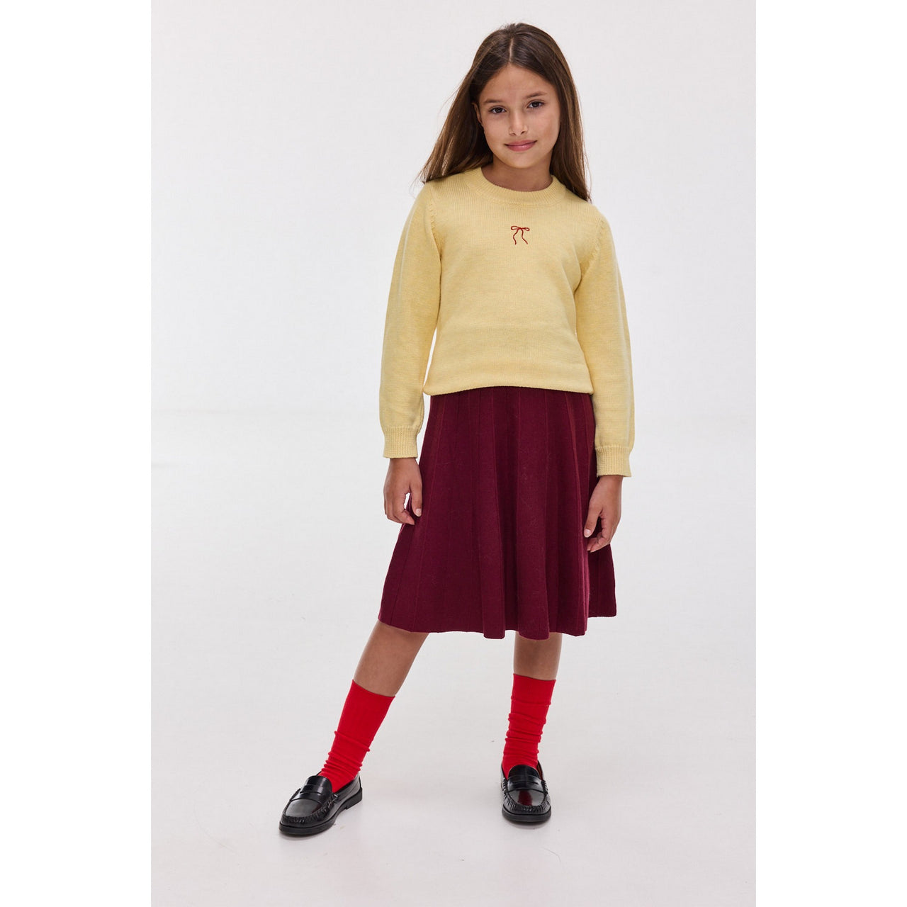 Hadas Bow Knit Sweatshirt