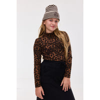 Hadas Animal Print Mockneck