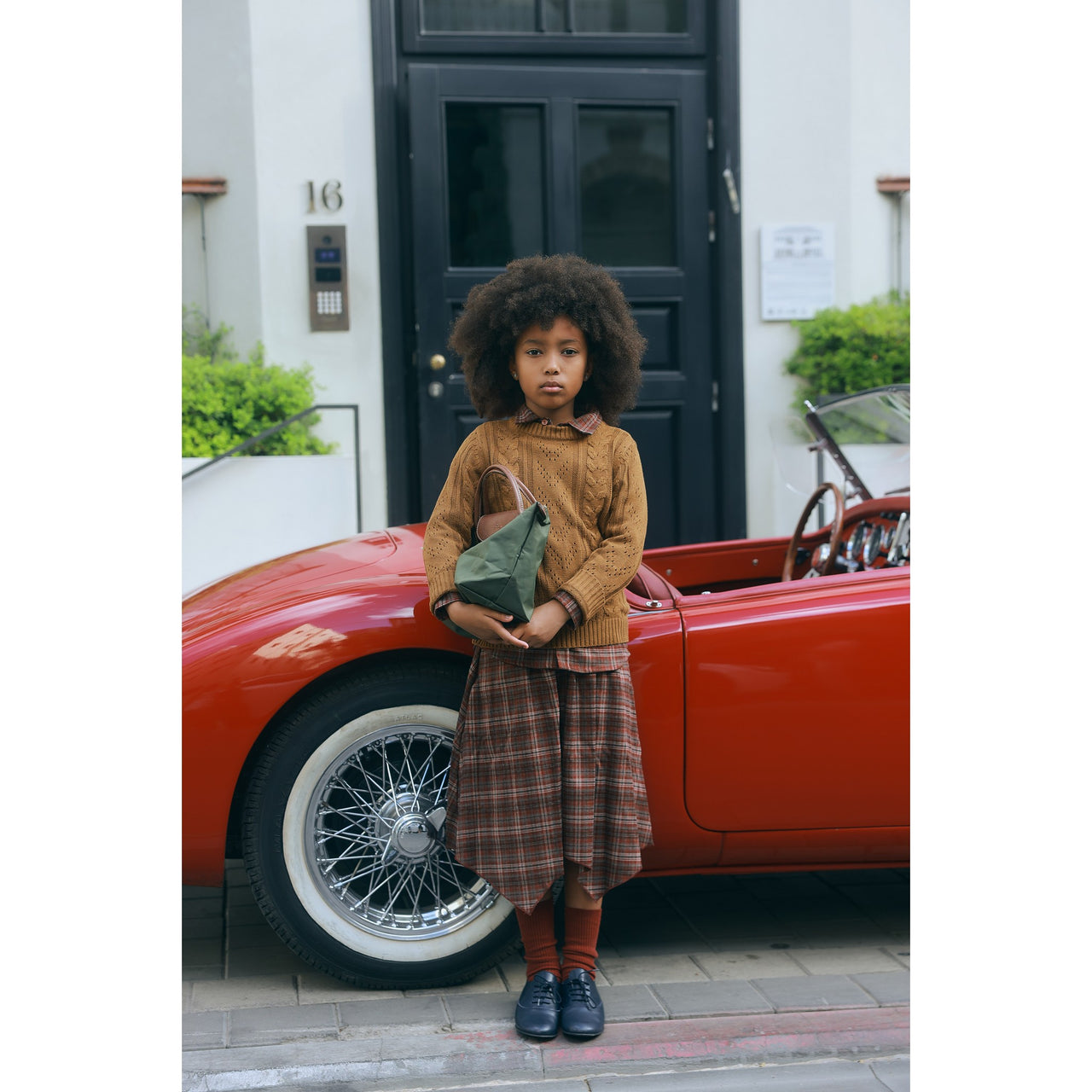 Hadas Plaid Skirt