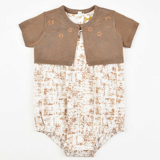 Harrison Cardigan Overall - Kidichic