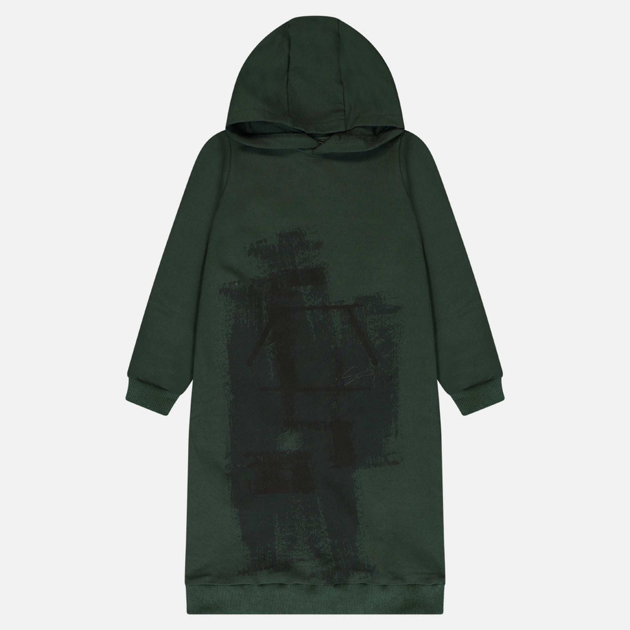 Hoodie Dress Green / 5 Hoodie Dress Green / 5