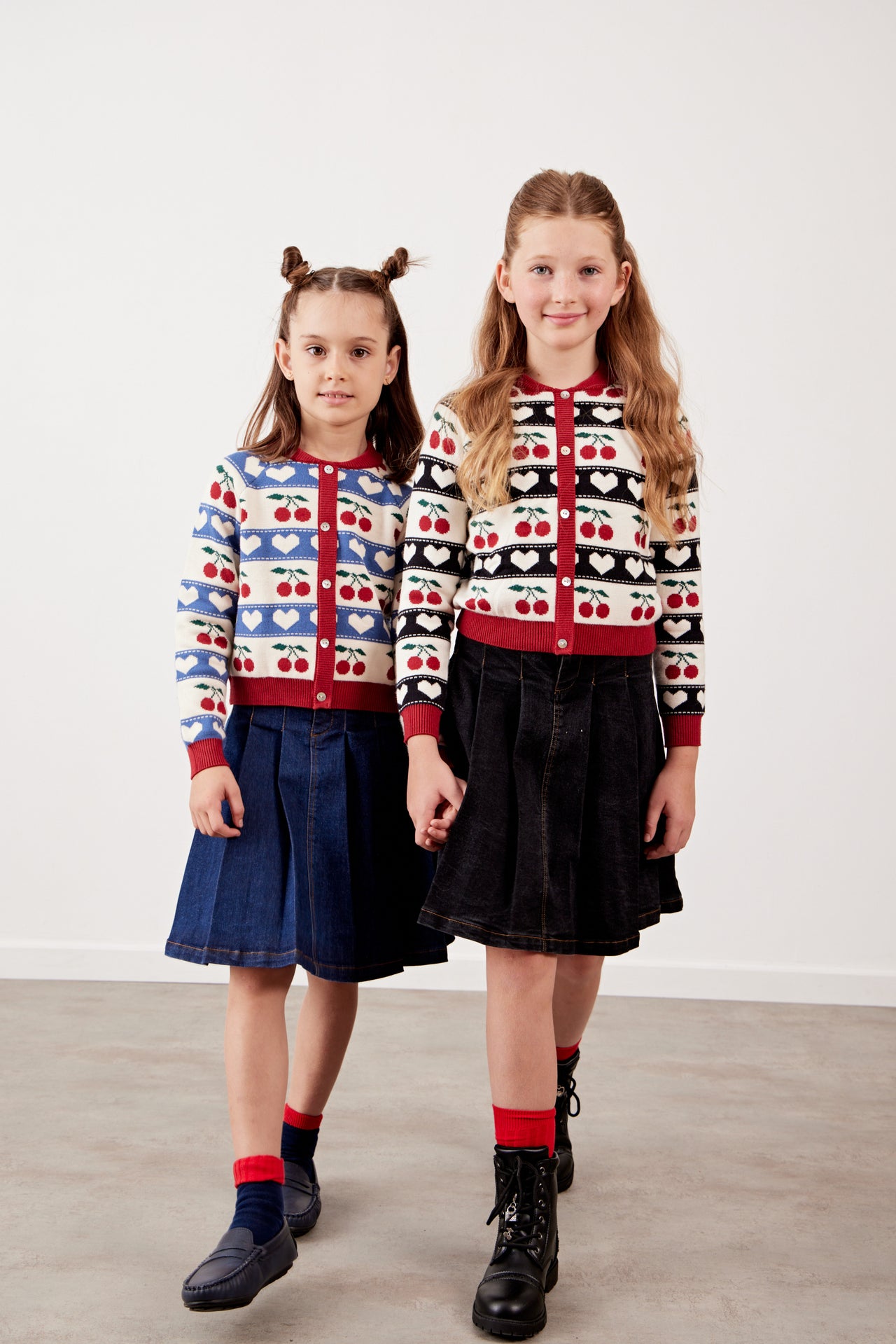 Melange Cherry Sweater