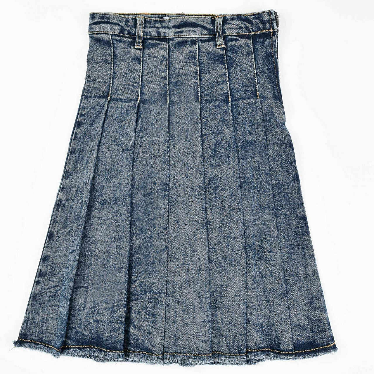 スカート L'Appartement BLEACH DENIM SKIRT 34 Aries - Bleach Denim Skirt | HBX - Globally Curated Fashion
