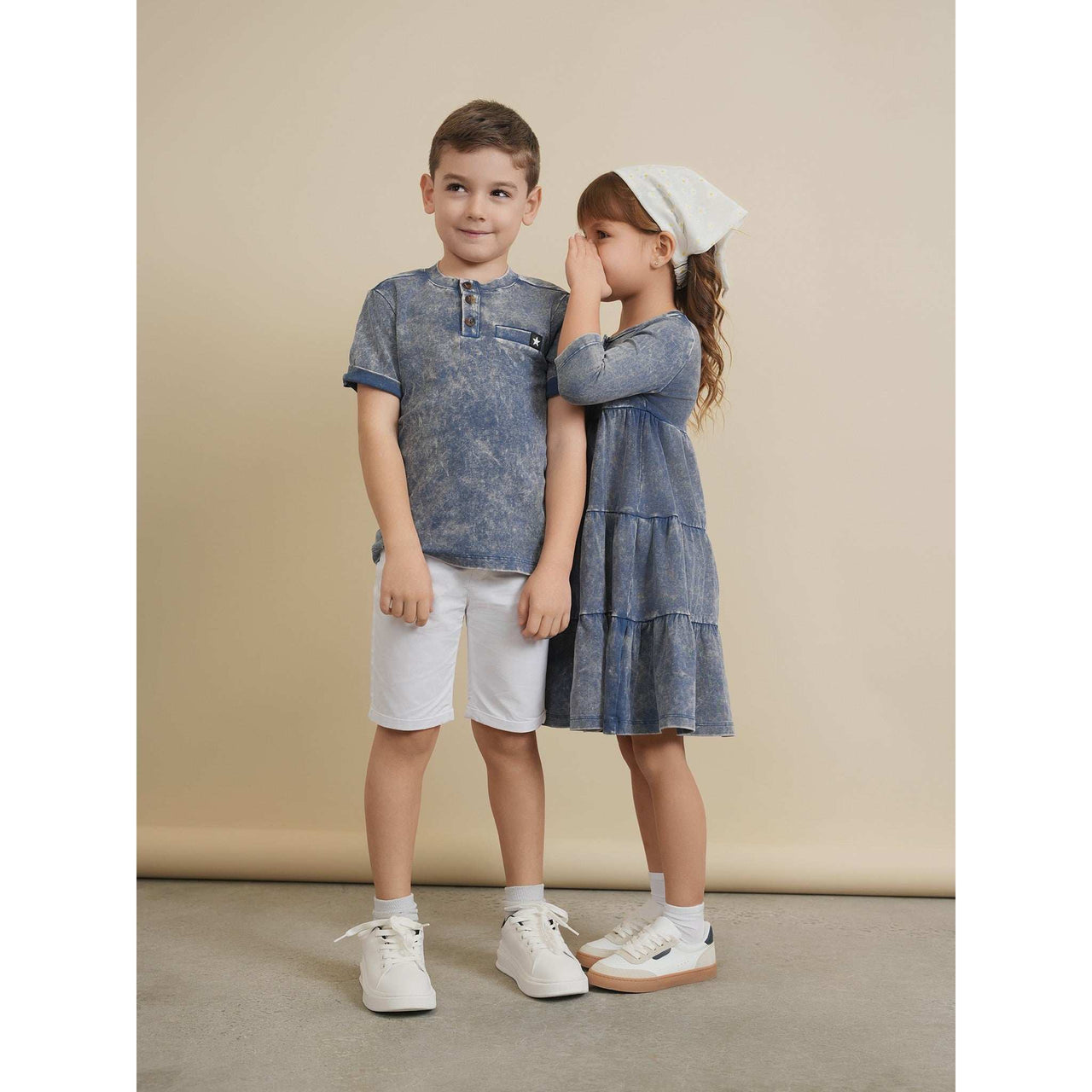 Jersey Wash Henley - Kidichic