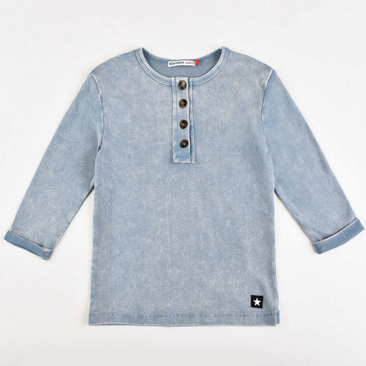 Jersey Wash Henley - Kidichic