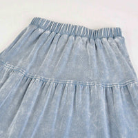 Jersey Wash Maxi Skirt - Kidichic