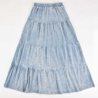 Jersey Wash Maxi Skirt - Kidichic