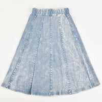 Jersey Wash Panel Skirt - Kidichic