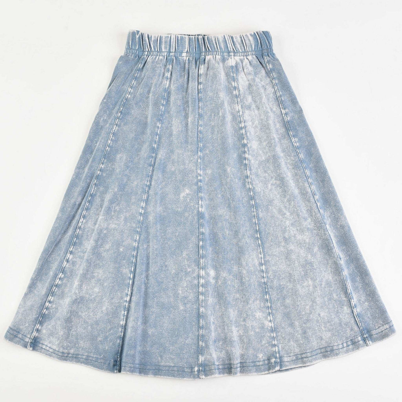 Jersey Wash Panel Skirt - Kidichic