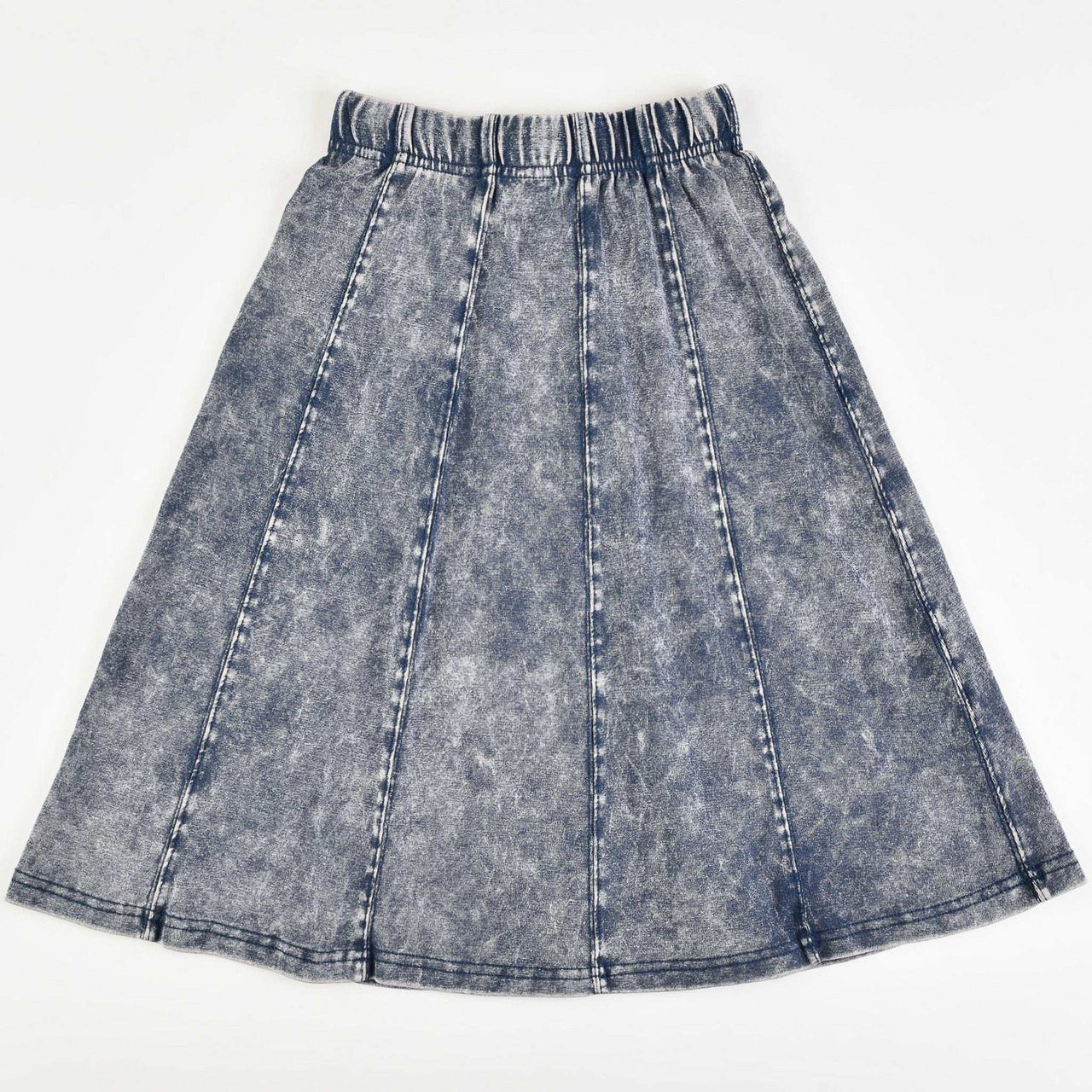 Jersey Wash Panel Skirt - Kidichic