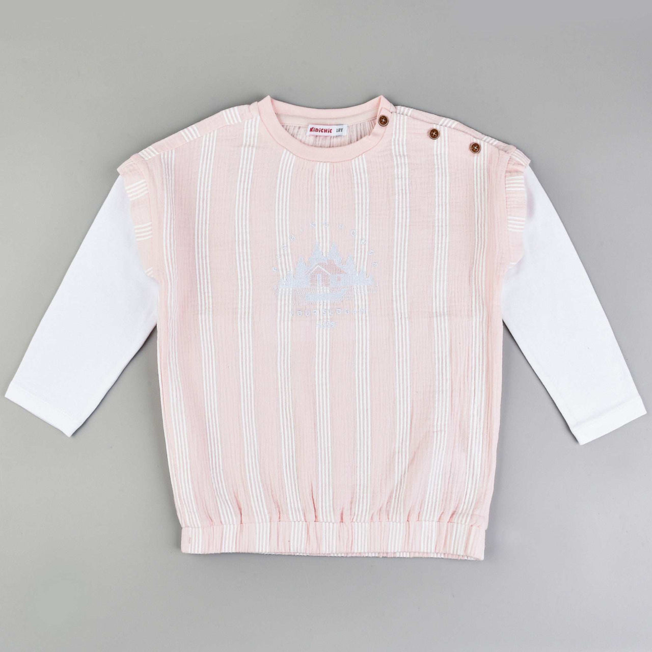 Kidichic Girls Stripes Shirt - Kidichic