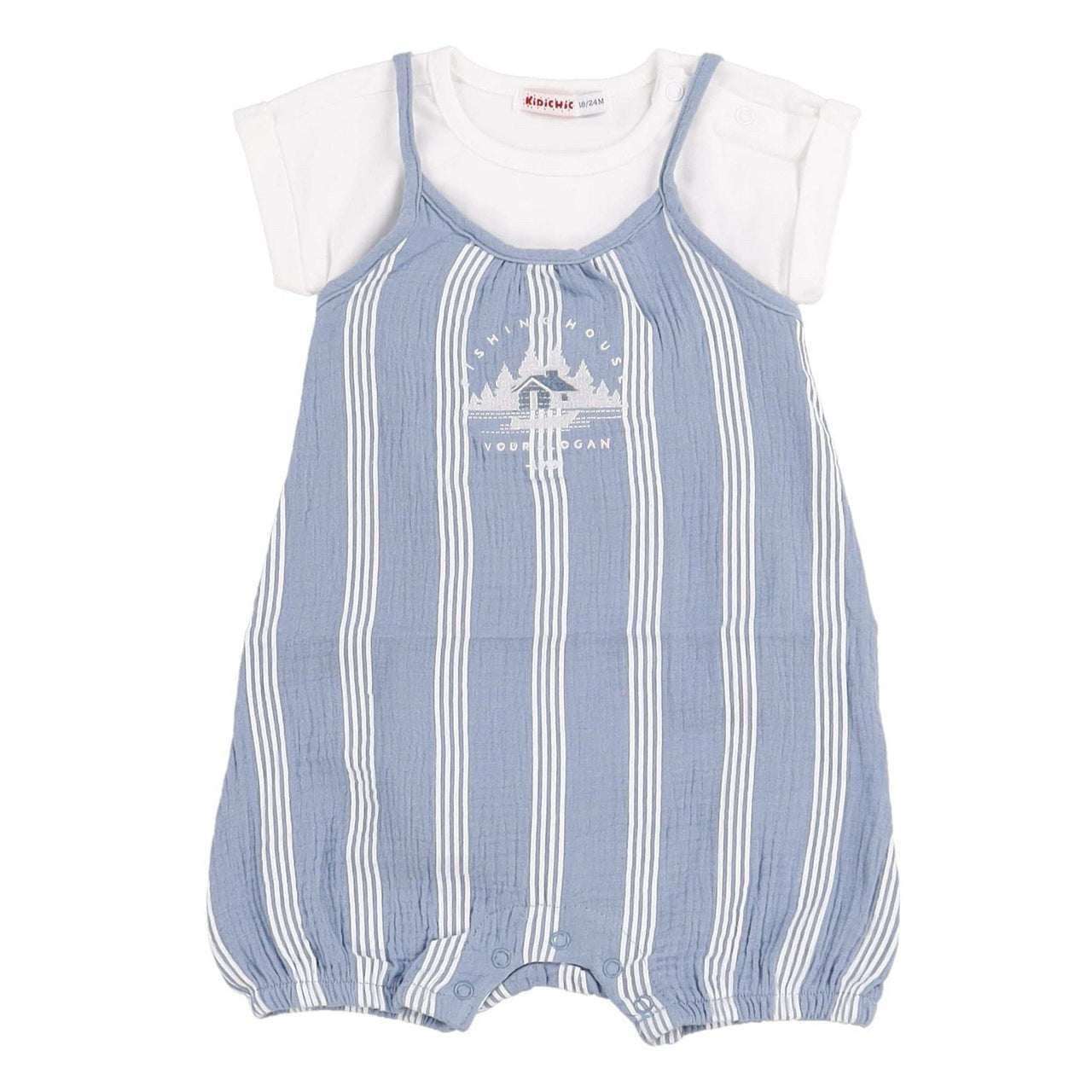 Kidichic Striped Overall - Kidichic