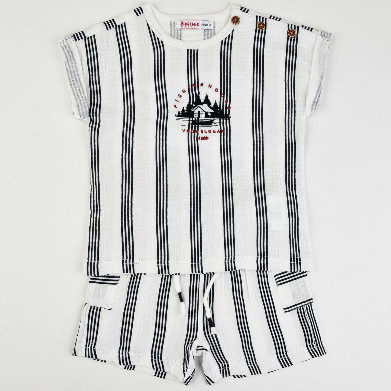 Kidichic Stripes Baby Set - Kidichic