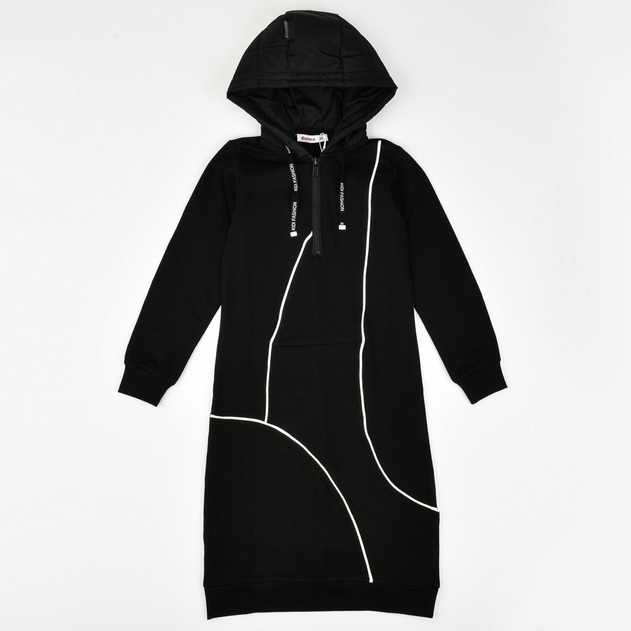 Kidichic Zipper Hoodie Dress - Kidichic