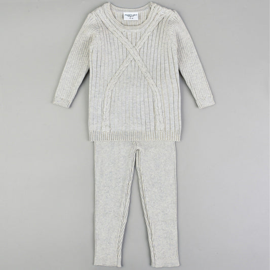 Knit Braided Baby Boy Set - Kidichic