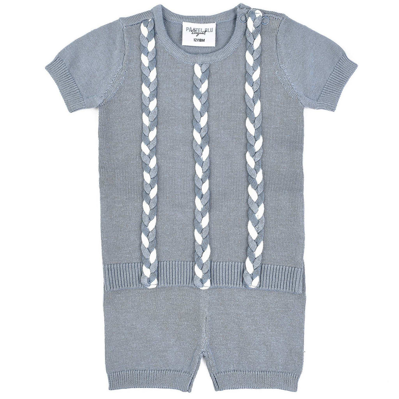 Knit Braided Baby Set - Kidichic