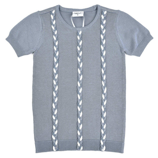 Knit Braided Top - Kidichic