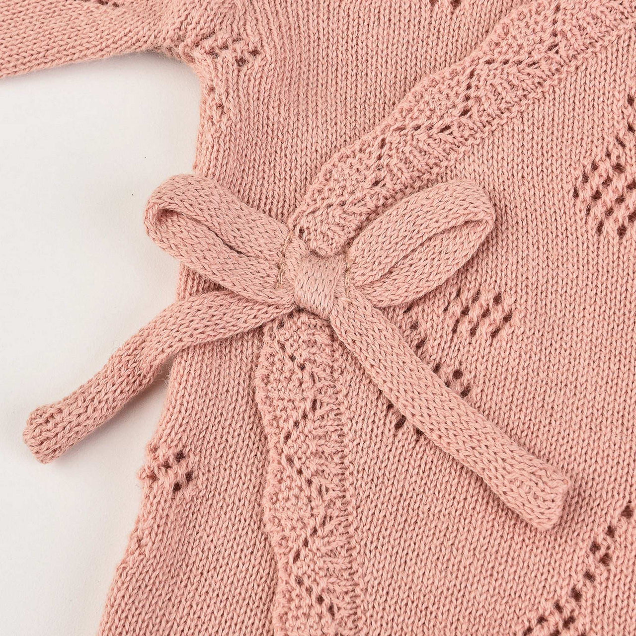 Knit Mock Wrap Stretchie - Kidichic