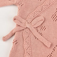 Knit Mock Wrap Stretchie - Kidichic
