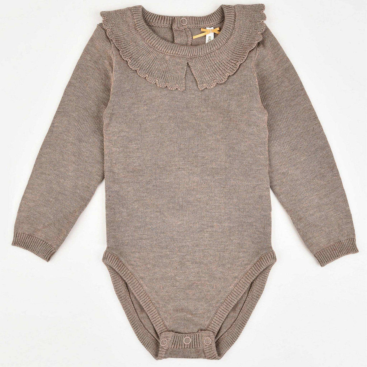 Knit Onesie With Collar - Kidichic