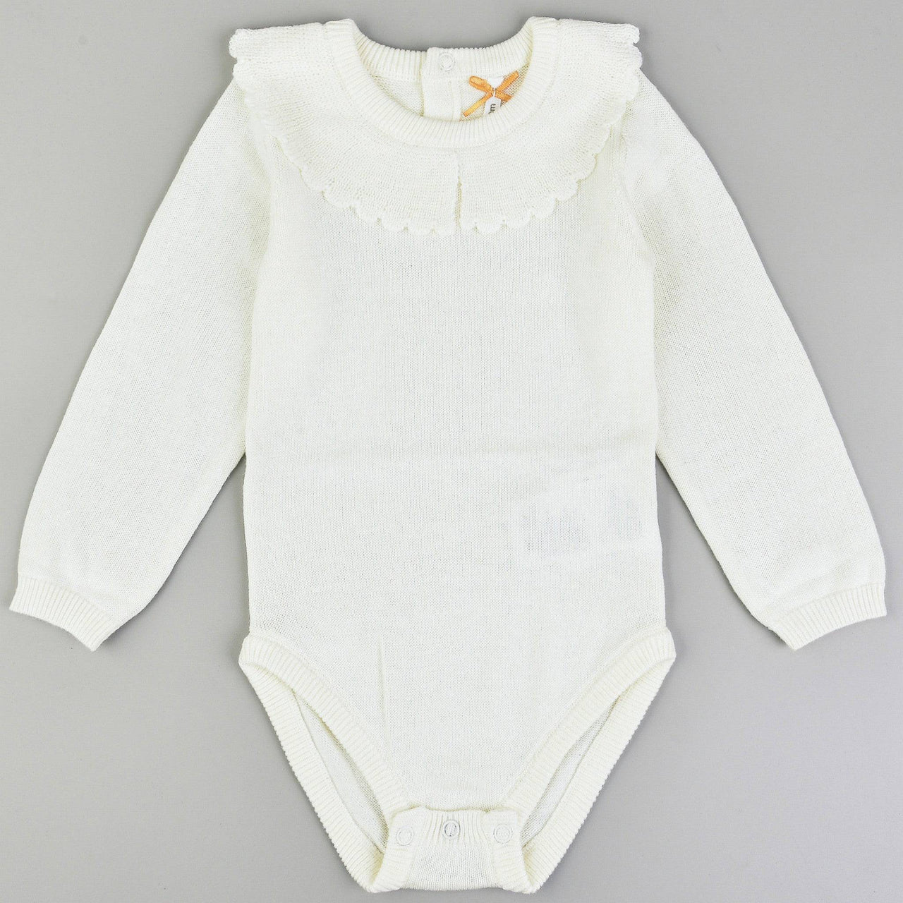 Knit Onesie With Collar - Kidichic