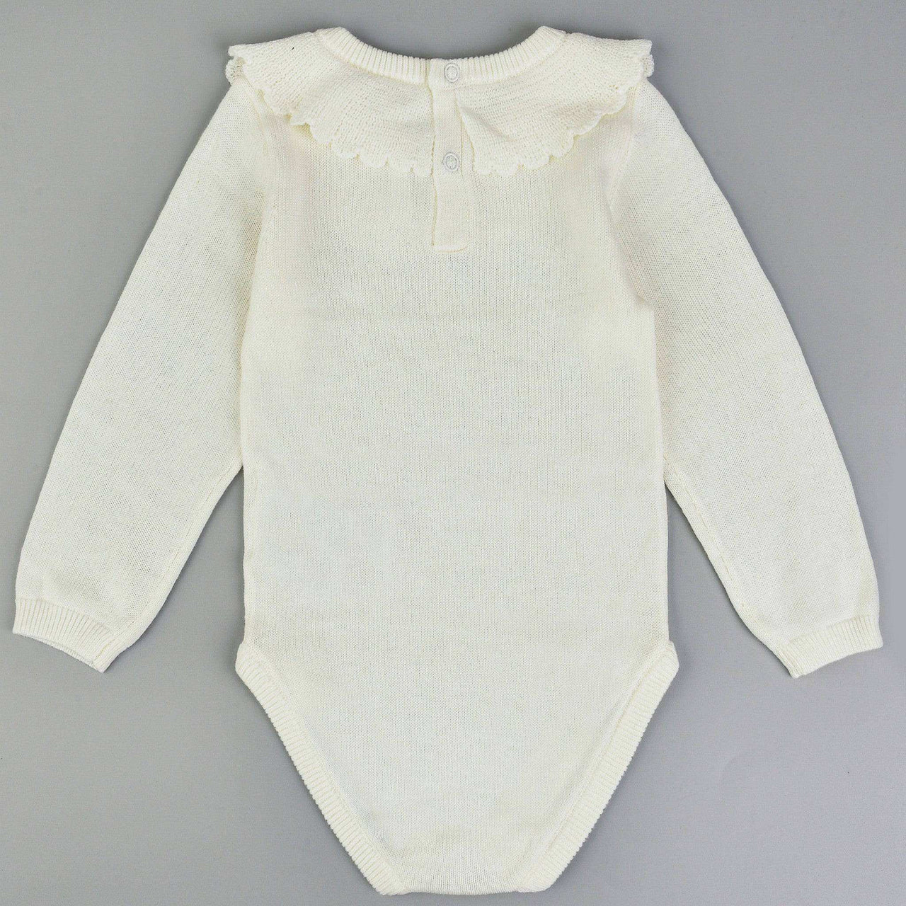 Knit Onesie With Collar - Kidichic